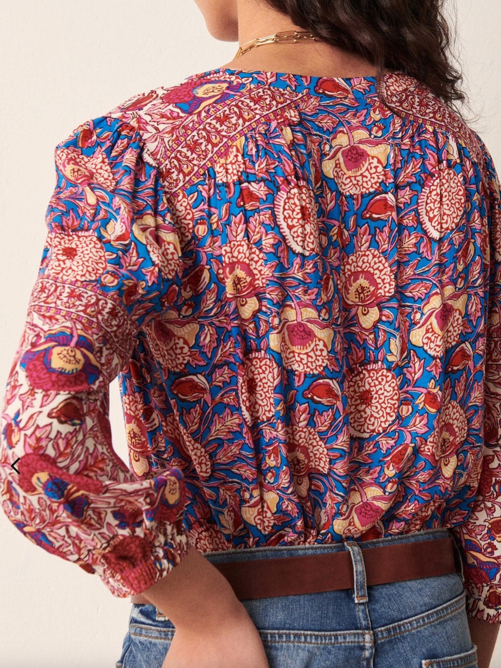 ba&sh VLAD floral top - Picture 8 of 15
